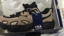 斐樂(lè )（FILA）官方男鞋老爹鞋運動(dòng)鞋2025冬新款鞋子颶風(fēng)鞋黑色休閑鞋 本布褐/麻繩棕-GS 41 曬單實(shí)拍圖