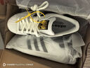 阿迪達斯adidas三葉草貝殼頭SUPERSTAR男女休閑鞋EG4958 40碼 曬單實(shí)拍圖