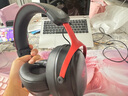 iKF V11 Pro7.1四模無(wú)線(xiàn)游戲耳機頭戴式7.1環(huán)繞音效藍牙有線(xiàn)電競專(zhuān)用三角洲FPS無(wú)畏契約辨位 黑紅色 曬單實(shí)拍圖