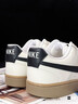 耐克男子透氣運動鞋冬季低幫板鞋NIKE COURT VISION LOW FQ8075 133帆白/黑/淺土褐/白/椰奶色 42 曬單實拍圖
