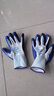 N518丁腈手套勞保浸涂膠乳膠防滑耐磨透氣耐油耐酸堿工地工作干活 （國產(chǎn)膠）藍色N618【12雙】 曬單實(shí)拍圖