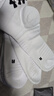 安德瑪（Under Armour）襪子【3雙】籃羽毛球運動襪男女跑步中筒防臭加厚毛巾短棉襪 曬單實拍圖