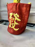 杭州靈隱直發(fā)2025蛇年限定新年紅錢(qián)袋子招財斜挎手提包收納單肩包 蛇年錢(qián)袋子暗紅  不含配件 曬單實(shí)拍圖