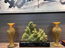 京城世家天然玉石擺件岫玉精品花玉山水一體雕刻家居裝飾客廳玄關(guān)擺設(shè)送禮 款14 作品:現(xiàn)世財(cái)神 曬單實(shí)拍圖