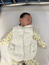 巴拉巴拉寶寶馬甲外穿嬰兒夾棉背心冬裝加厚保暖萌趣可愛(ài)簡(jiǎn)約氣質(zhì) 米白10302 80 曬單實(shí)拍圖