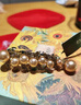 奢蔻（Cercoo）復古禮贊巴洛克珍珠發(fā)夾水鉆頂夾后腦勺發(fā)卡子高級感  復古金 曬單實(shí)拍圖