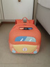 三只小鴨（Three duckling）幼兒園書(shū)包3D立體警車(chē)背包卡通可愛(ài)外出小背包男女孩出游雙肩包 曬單實(shí)拍圖