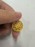 夢金園七夕情人節(jié)禮物  時(shí)尚飾品吊墜 古法寶相花開鏤空鑲嵌莫桑石掛墜 中板-凈金重約8g克重多退少補(bǔ) 曬單實(shí)拍圖