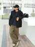AIGLE【25年秋季新品】艾高男士外套GORE-TEX沖鋒衣功能面料防風(fēng)防雨 BL891黑色 XL 曬單實(shí)拍圖