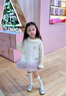 G.DUCKKIDS小黃鴨公主裙女童連衣裙春秋兒童小香風裙子秋冬女寶寶毛衣針織裙 小香風 90 建議1~2歲【 80-90cm】cm 曬單實拍圖