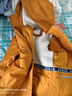 AIGLE【25年冬季新品】艾高女士棉服外套功能面料MTD防風(fēng)防雨透汽棉服 蜂蜜姜黃 BT412 M 38 165/88A 曬單實(shí)拍圖
