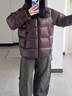 駱駝（CAMEL）【拒水羽絨】戶(hù)外羽絨服冬新款中長(cháng)款男女加厚外套羽絨服 曬單實(shí)拍圖