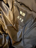 優(yōu)衣庫男裝無縫羽絨大衣/外套夾克連帽羽絨服保暖470079 09 黑色 L /175/100A 曬單實(shí)拍圖