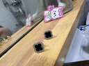 精致小巧迷你四葉草耳釘春季高級(jí)感2025新款百搭耳環(huán)氣質(zhì)通勤耳飾 黑色 曬單實(shí)拍圖