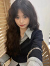 沐霓辣妹假兩件打底衫女韓系撞色上衣秋裝顯瘦襯衫領(lǐng)長(cháng)袖T恤V領(lǐng)喇叭袖 假兩件【黑色上衣】M碼 曬單實(shí)拍圖