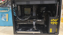 方糖機械大師 酷方C34Pro   小型ATX/EATX主板 支持360水冷 臺式側透 便攜桌面方案 鋁合金 便攜 手提機箱 月光銀AIR版 曬單實(shí)拍圖