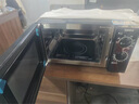 格蘭仕（Galanz）微波爐烤箱一體機 平板式不銹鋼內膽23升大容量家用光波爐機械旋鈕操作簡(jiǎn)單G80F23SP-M8(S0) 曬單實(shí)拍圖