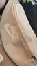 耐克NIKE男女腰包 單肩包斜挎包胸包休閑包DB0490-104 灰白均碼 曬單實拍圖