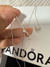 潘多拉（PANDORA）心想事成愛心吊墜項鏈頸飾簡約精致生日禮物送女友 曬單實拍圖