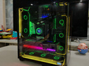 EMACHINES宏碁Acer宙斯智幕Ultra三面一體式曲面玻璃海景房主機箱臺式電腦外殼ATX主板/360水冷/中塔/TYPE-C 宙斯·智幕 Ultra+V333R黑色 曬單實(shí)拍圖