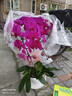 Only you【兩小時(shí)達】蝴蝶蘭帶花苞花劍花盆真花蘭花盆栽開(kāi)業(yè)喬遷生日禮物 6株紫色（瓷盆隨機） 曬單實(shí)拍圖