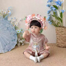 迪士尼寶寶嬰兒衣服夏季男女寶寶連體衣可愛(ài)周歲哈衣洋氣國風(fēng)爬服滿(mǎn)月百天衣 粉紅色 66cm 66碼建議3-6個(gè)月10斤-13斤 曬單實(shí)拍圖