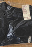 無(wú)印良品（MUJI）女式 粗細不均紗線(xiàn) 短款短袖T恤 上衣打底衫內搭 25年夏季 女裝 黑色 4S L  (165/88A) 曬單實(shí)拍圖