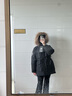 波司登（BOSIDENG）極寒羽絨服鵝絨女款短款連帽大毛領(lǐng)時(shí)尚百搭加厚新國標外套 黑色8056 L 170/92A 體重約130-150斤 曬單實(shí)拍圖