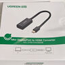 綠聯(lián) Mini DP轉HDMI轉換器線(xiàn)4K迷你DP雷電2轉接頭 適用蘋(píng)果微軟Surface電腦顯卡接顯示器投影儀40360 曬單實(shí)拍圖