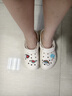 卡駱馳（CROCS）貝雅云彩女士洞洞鞋戶(hù)外休閑鞋|208186 冬日白-11S(含智必星) 36 (230mm) 37 曬單實(shí)拍圖