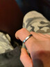 BJYL刻字光面戒指男潮流鈦鋼男士單身戒指嘻哈風(fēng)素圈閉口食指環(huán)尾戒子 默認發(fā)美9號 曬單實(shí)拍圖