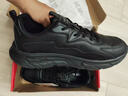 雙星八特男鞋運動(dòng)鞋秋冬季新款加絨棉鞋皮面防雨水跑步鞋大碼休閑鞋子男款 黑色 【皮面】 40 曬單實(shí)拍圖