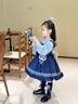 G.DUCKKIDS小黃鴨公主裙女童洛麗塔春秋季朱迪兔子警官兒童連衣裙生日蓬蓬裙 裙子+腰包尾巴領(lǐng)帶掛件 100 尺碼2~3歲【 90-100cm】 曬單實(shí)拍圖