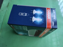 歐司朗（OSRAM）汽車燈泡 大燈遠光燈近光燈鹵素燈 亮白藍H7【4000K】12V 55W 曬單實拍圖