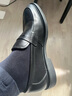 百麗商務(wù)正裝皮鞋牛皮套腳樂(lè )福鞋德比鞋婚鞋A1376AM4 黑色 42 曬單實(shí)拍圖