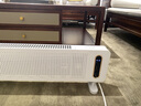 松下（Panasonic）踢腳線(xiàn)取暖器家用輕音石墨烯電暖器移動(dòng)地暖居浴兩用對流大面積電暖氣節能制熱臥室辦公室暖氣片 DS-A215ACW 曬單實(shí)拍圖