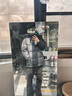 駱駝（CAMEL）熾云羽絨服男女冬季連帽防潑防風(fēng)鴨絨保暖情侶面包服 M34CR07674B 曬單實(shí)拍圖