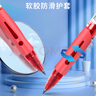 晨光（M&G）文具GP1008按動(dòng)中性筆學(xué)生0.5紅筆簽字筆商務(wù)子彈頭水筆高顏值辦公用品紅色12支/盒 曬單實(shí)拍圖