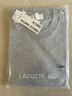 LACOSTE【七夕禮物】【王一博同款】法國鱷魚男裝25純棉寬松T恤TH7318 CCA/銀灰色 M 4 曬單實拍圖