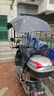 齊選電動(dòng)車(chē)全封閉雨棚蓬新款全包圍電瓶車(chē)雨傘摩托車(chē)擋風(fēng)擋雨加厚夏季 秒折疊加固款【黑麥穗】遮雨棚 曬單實(shí)拍圖
