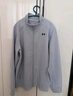 安德瑪（Under Armour）兒童童裝外套秋冬季舒適休閑百搭立領(lǐng)針織運動(dòng)夾克253313118 黑色 170 曬單實(shí)拍圖