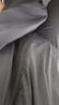 鴨鴨（YAYA）【輕殼系列】王一博同款羽絨服男女短款秋冬新款戶(hù)外運動(dòng)輕暖外套 黑色 S (165) 曬單實(shí)拍圖
