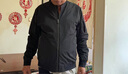 Navigare意大利小帆船男士夾克衫秋季休閑通勤行政外套棒球領(lǐng)簡(jiǎn)約男裝上衣 暗夜黑 2XL /54 曬單實(shí)拍圖