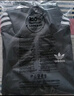 adidas休閑簡(jiǎn)約三條紋梭織立領(lǐng)夾克外套男裝秋季阿迪達斯三葉草   黑色 (偏小，推薦買(mǎi)大1碼)   XL 曬單實(shí)拍圖