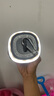 GBTW床上小吊扇新款靜音USB充電無(wú)線(xiàn)宿舍風(fēng)扇帳篷蚊帳戶(hù)外露營(yíng)迷你小型懸掛遙控定時(shí)超長(cháng)續航電風(fēng)扇 【時(shí)尚灰 充電款】12000毫安+遙控定時(shí)夜燈低音 曬單實(shí)拍圖
