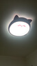 雷士（NVC）LED照明吸頂燈兒童房臥室可愛(ài)全光譜護眼燈卡通龍貓粉色包安裝 曬單實(shí)拍圖