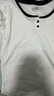 森馬（Semir）長(cháng)袖T恤女短款撞色打底衫簡(jiǎn)約風(fēng)秋季假兩件修身衣服101524101005 曬單實(shí)拍圖