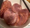 波尼亞 青島火腿600g/支 豬肉德式黑森林火腿 淀粉含量≤4% 三明治早餐 曬單實(shí)拍圖