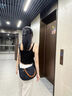 lululemon露露樂蒙SlouchySling6L休閑百搭牛角包手提單肩包男女情侶款黑色 黑色 曬單實(shí)拍圖