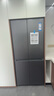 海爾（Haier）冰箱零嵌入520四開門594mm超薄零嵌入式冰箱一級能效雙變頻風(fēng)冷無霜以舊換新電冰箱海爾Leader 594mm超薄零嵌入式+母嬰三檔變溫+黑金凈化 曬單實(shí)拍圖